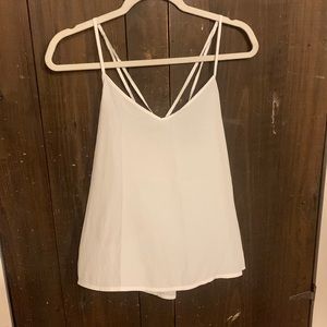 White only worn once Hollister blouse